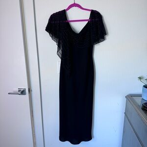 Elegant Black Evening Dress
